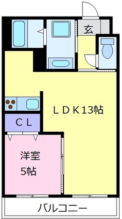 エミネンスシャルム千寿の物件間取画像